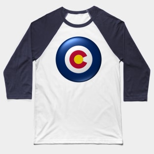 Captain Colorado Shield Baseball T-Shirt